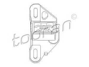 TOPRAN 700 619 laikantysis rėmas, duslintuvas 
 Dviratė transporto priemonės -> Išmetimo sistema -> Atskiros surinkimo dalys -> Gnybtas
7700 424 339