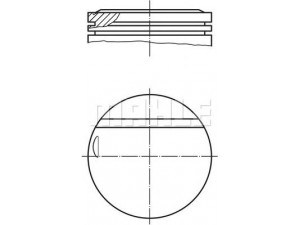 MAHLE ORIGINAL 002 16 00 stūmoklis 
 Variklis -> Cilindrai/stūmokliai
102 030 52 17, 102 030 56 17, 102 030 75 19