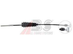 A.B.S. K13791 trosas, stovėjimo stabdys 
 Stabdžių sistema -> Valdymo svirtys/trosai
46410-44050