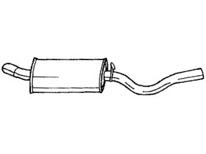 AKS DASIS SG25608 galinis duslintuvas
