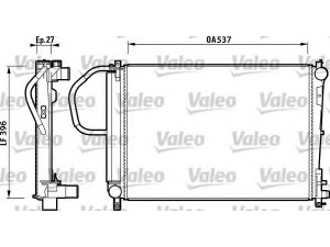 VALEO 732883 radiatorius, variklio aušinimas 
 Aušinimo sistema -> Radiatorius/alyvos aušintuvas -> Radiatorius/dalys
05072260AA, 5072 260AA, 5072260AA