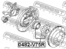 FEBEST 0482-V75R rato stebulė 
 Ašies montavimas/vairavimo mechanizmas/ratai -> Rato stebulė/montavimas -> Rato stebulė
MR418068