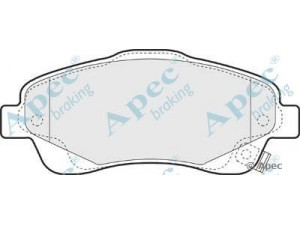 APEC braking PAD1333 stabdžių trinkelių rinkinys, diskinis stabdys 
 Techninės priežiūros dalys -> Papildomas remontas
0446505130, 0446505131, 0446505140