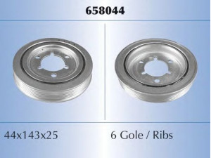MAL? 658044 skriemulys, alkūninis velenas 
 Diržinė pavara -> Dirželio skriemulys
0515K1, 0515N0, 0515P1, 0515P5