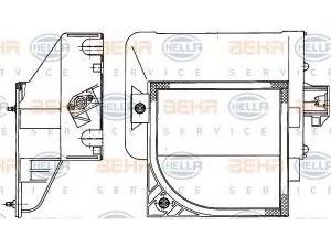 HELLA 8FZ 351 314-641 korpusas
000 830 82 03, A 000 830 82 03