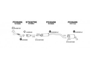 VENEPORTE 300085 išmetimo sistema 
 Išmetimo sistema -> Išmetimo sistema, visa