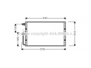AVA QUALITY COOLING UV5098 kondensatorius, oro kondicionierius