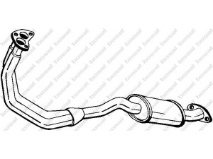 BOSAL 154-529 priekinis duslintuvas 
 Išmetimo sistema -> Duslintuvas
6504750