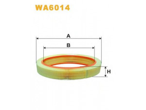 WIX FILTERS WA6014 oro filtras 
 Filtrai -> Oro filtras
5022746, 890X9601GA, 0010947804
