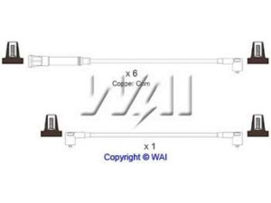 WAIglobal SL665 uždegimo laido komplektas