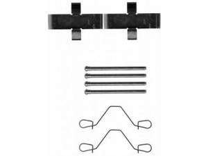 MINTEX MBA1138 priedų komplektas, diskinių stabdžių trinkelės