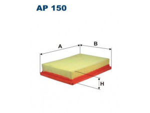 FILTRON AP150 oro filtras 
 Techninės priežiūros dalys -> Techninės priežiūros intervalai
6925896