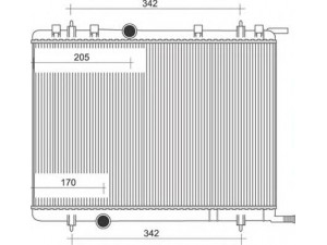 MAGNETI MARELLI 350213884000 radiatorius, variklio aušinimas 
 Aušinimo sistema -> Radiatorius/alyvos aušintuvas -> Radiatorius/dalys
1330.G3, 1330G2, 1330G3