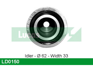 LUCAS ENGINE DRIVE LD0150 įtempiklio skriemulys, paskirstymo diržas
7598226