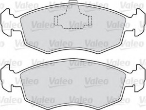VALEO 598422 stabdžių trinkelių rinkinys, diskinis stabdys 
 Techninės priežiūros dalys -> Papildomas remontas
71738152, 77363496, 9948870, 9949125