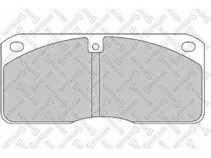 STELLOX 85-11407-SX stabdžių trinkelių rinkinys, diskinis stabdys
276147