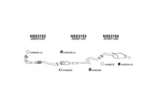 VENEPORTE 530024 išmetimo sistema