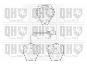 QUINTON HAZELL BP899 stabdžių trinkelių rinkinys, diskinis stabdys
4D0 698 151E, 4D0 698 151S, 4D0 698 151A