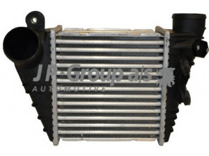 JP GROUP 1117500500 tarpinis suslėgto oro aušintuvas, kompresorius 
 Variklis -> Oro tiekimas -> Įkrovos agregatas (turbo/superįkrova) -> Tarpinis suslėgto oro aušintuvas
1J0145803S, 1J0145803T