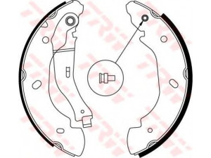TRW GS8689 stabdžių trinkelių komplektas 
 Techninės priežiūros dalys -> Papildomas remontas
1C152200AC, 1C152200AD, 4095038