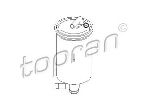TOPRAN 110 863 kuro filtras 
 Techninės priežiūros dalys -> Papildomas remontas
8E0 127 401B, 8E0 127 401C