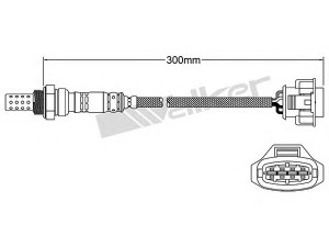 WALKER PRODUCTS 250-24592 lambda jutiklis 
 Elektros įranga -> Jutikliai
8 55 390, 855524, 25 335 280, 93189975