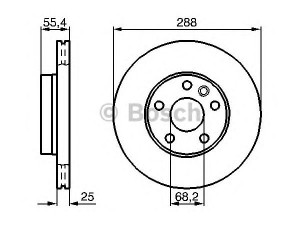 BOSCH 0 986 478 893 stabdžių diskas 
 Dviratė transporto priemonės -> Stabdžių sistema -> Stabdžių diskai / priedai
1001093, 1045994, 1143640, 1143641