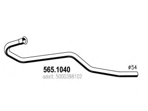 ASSO 565.1040 išleidimo kolektorius
5000398102