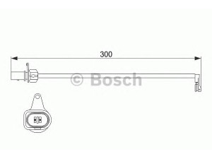 BOSCH 1 987 474 505 įspėjimo kontaktas, stabdžių trinkelių susidėvėjimas 
 Stabdžių sistema -> Susidėvėjimo indikatorius, stabdžių trinkelės
8K0 615 121, 8K0 615 121, 8T0 907 637