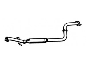 WALKER 17798 vidurinis duslintuvas 
 Išmetimo sistema -> Duslintuvas
18220SM4X33, 18220SM5A11, 18220SM5A14