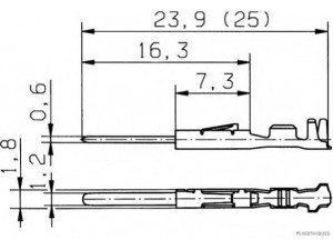 HERTH+BUSS ELPARTS 50253486088 apspaudimo jungtis
N10598202