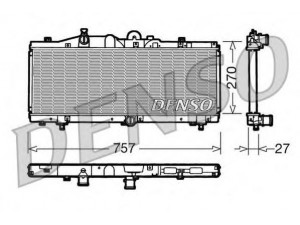 DENSO DRM09010 radiatorius, variklio aušinimas 
 Aušinimo sistema -> Radiatorius/alyvos aušintuvas -> Radiatorius/dalys
46773321, 7790356