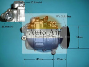 AUTO AIR GLOUCESTER 14-9697P kompresorius, oro kondicionierius 
 Oro kondicionavimas -> Kompresorius/dalys
4b0260805G, 4b0260805k, 4B0260805M