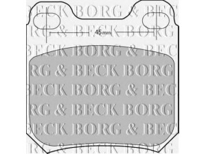 BORG & BECK BBP1678 stabdžių trinkelių rinkinys, diskinis stabdys 
 Techninės priežiūros dalys -> Papildomas remontas
09192125, 1605006, 1605026, 1605031