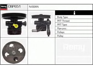 DELCO REMY DSP651 hidraulinis siurblys, vairo sistema 
 Vairavimas -> Vairo pavara/siurblys