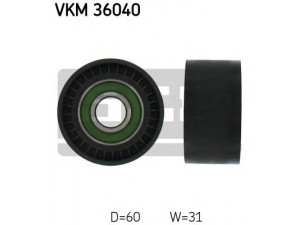 SKF VKM 36040 kreipiantysis skriemulys, V formos rumbuotas diržas 
 Diržinė pavara -> V formos rumbuotas diržas/komplektas -> Laisvasis/kreipiamasis skriemulys
MW31303117, 11925-00Q0J, 11925-00QAE