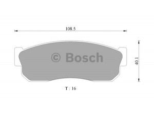 BOSCH 0 986 AB9 241 stabdžių trinkelių rinkinys, diskinis stabdys 
 Techninės priežiūros dalys -> Papildomas remontas
41060 01A25, 41060 01A85, 41060 12A25