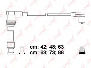 LYNXauto SPE5917 uždegimo laido komplektas
16 12 602, 16 12 603, 16 12 605