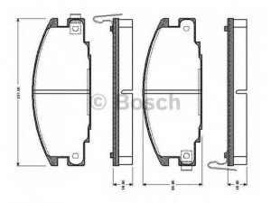 BOSCH 0 986 TB2 011 stabdžių trinkelių rinkinys, diskinis stabdys 
 Techninės priežiūros dalys -> Papildomas remontas
8-94461-155-0, 8-94483-220-0, 8-94483-220-1