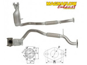MAGNAFLOW 82563 katalizatoriaus keitiklis 
 Išmetimo sistema -> Katalizatoriaus keitiklis
1063254
