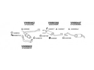 VENEPORTE 800338 išmetimo sistema 
 Išmetimo sistema -> Išmetimo sistema, visa