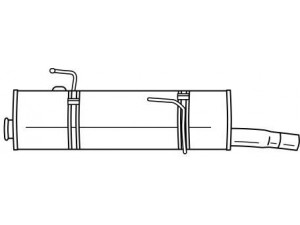 AKS DASIS SG45656 galinis duslintuvas