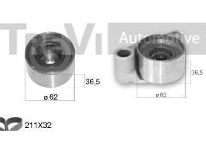 TREVI AUTOMOTIVE KD1402 paskirstymo diržo komplektas 
 Techninės priežiūros dalys -> Papildomas remontas