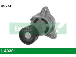 LUCAS ENGINE DRIVE LA0391 diržo įtempiklis, V formos rumbuotas diržas 
 Diržinė pavara -> V formos rumbuotas diržas/komplektas -> Dirželio įtempiklis (įtempimo blokas)