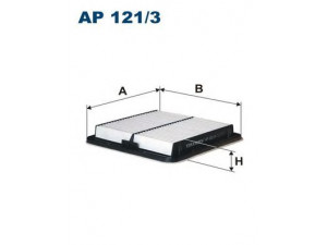 FILTRON AP121/3 oro filtras 
 Filtrai -> Oro filtras
16546AA090, 16546AA120, 16546AA12A