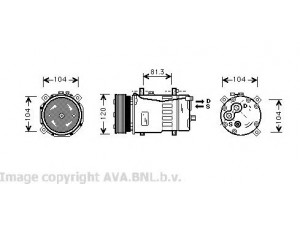 AVA QUALITY COOLING VWK049 kompresorius, oro kondicionierius
7DB820805A