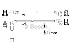BOSCH 0 986 357 179 uždegimo laido komplektas 
 Kibirkšties / kaitinamasis uždegimas -> Uždegimo laidai/jungtys
22450 84A25, B2450 84A25