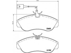 HELLA 8DB 355 018-791 stabdžių trinkelių rinkinys, diskinis stabdys 
 Techninės priežiūros dalys -> Papildomas remontas
425225, 425227, 425456, E172348