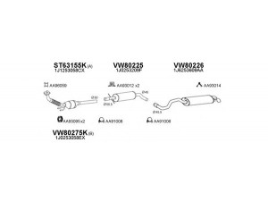 VENEPORTE 630109 išmetimo sistema 
 Išmetimo sistema -> Išmetimo sistema, visa