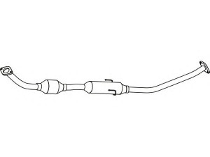 FENNO P710CAT katalizatoriaus keitiklis 
 Išmetimo sistema -> Katalizatoriaus keitiklis
BM91409H, 17410-0D290